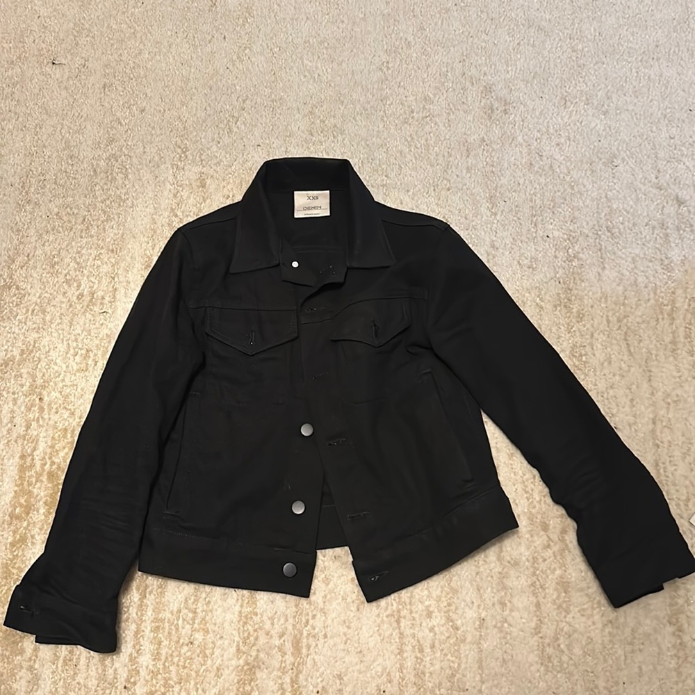 American Apparel black denim jacket
